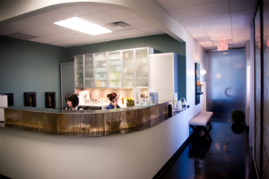 office reception